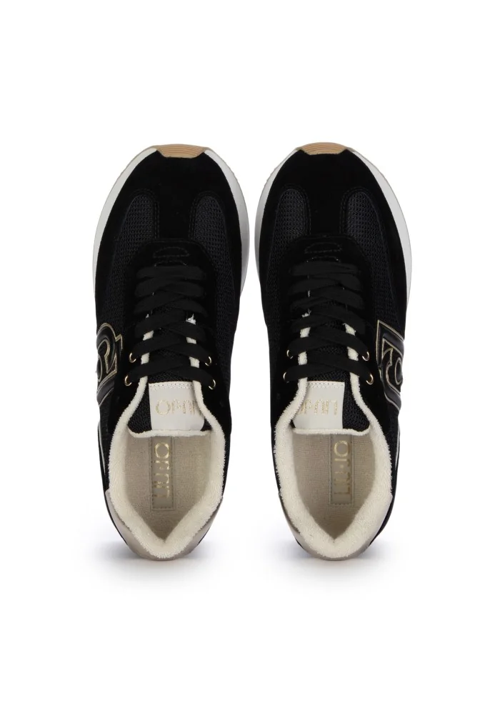 sneakers donna liu jo dreamy platform nero