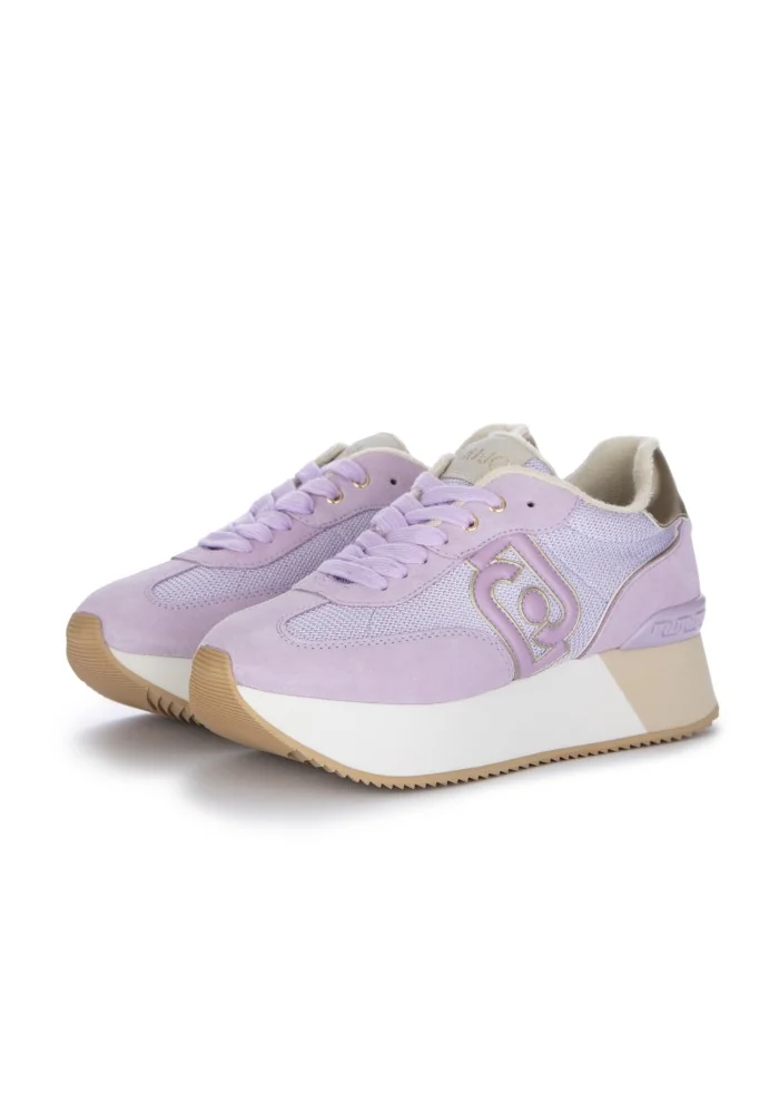 damen sneaker liu jo dreamy platform lila