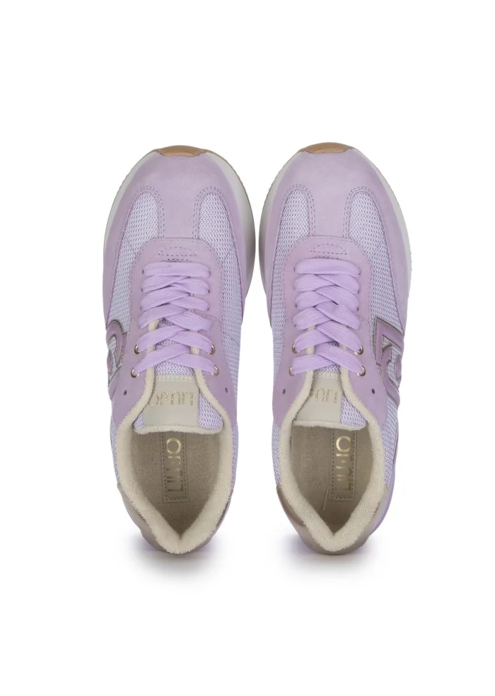 womens sneakers liu jo dreamy platform lilac