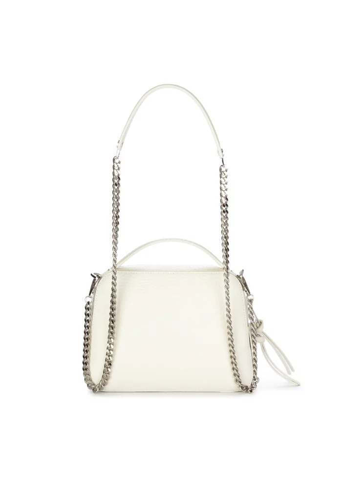 borsa a mano donna orciani cheri soft bianco