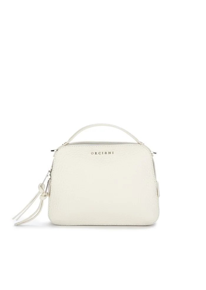 damen handtasche orciani cheri soft weiss