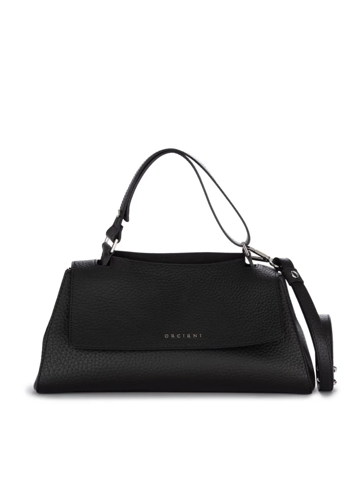 ORCIANI | BORSA A SPALLA SVEVA LOUNGETTE SOFT NERO