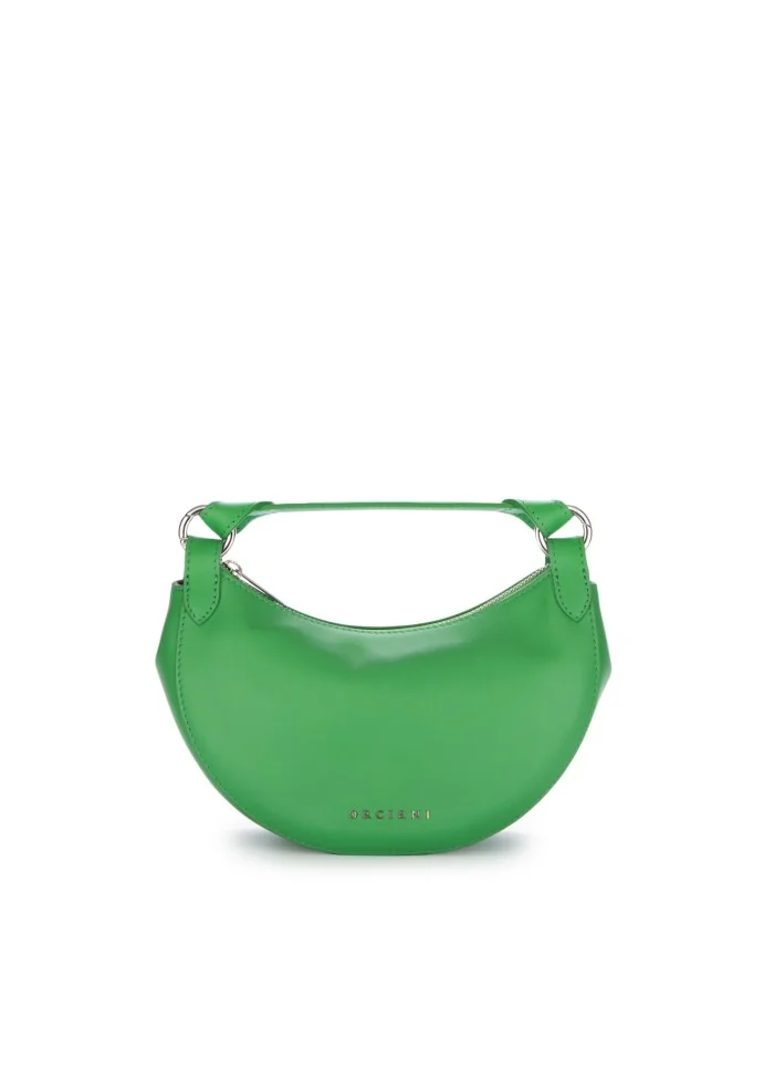 ORCIANI | BORSA A MANO DUMPLING VANITY VERDE MENTA