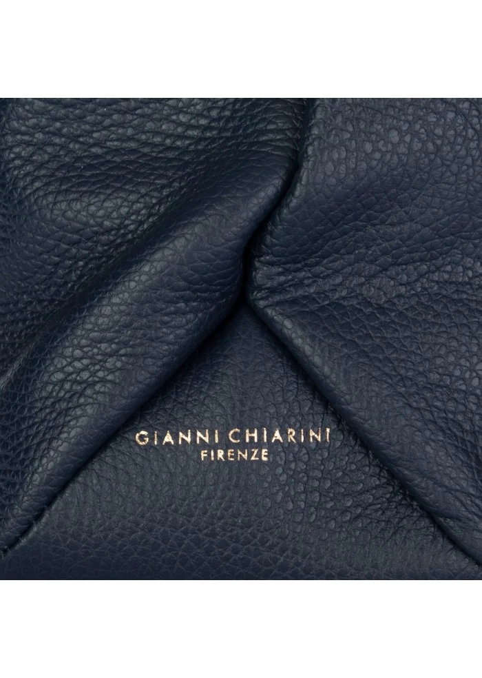 damen schultertasche gianni chiarini leila blau