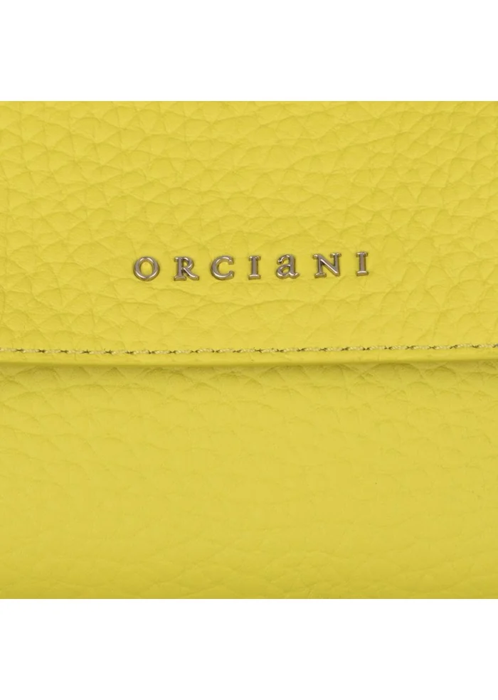 borsa a mano donna orciani sveva soft mini verde acido