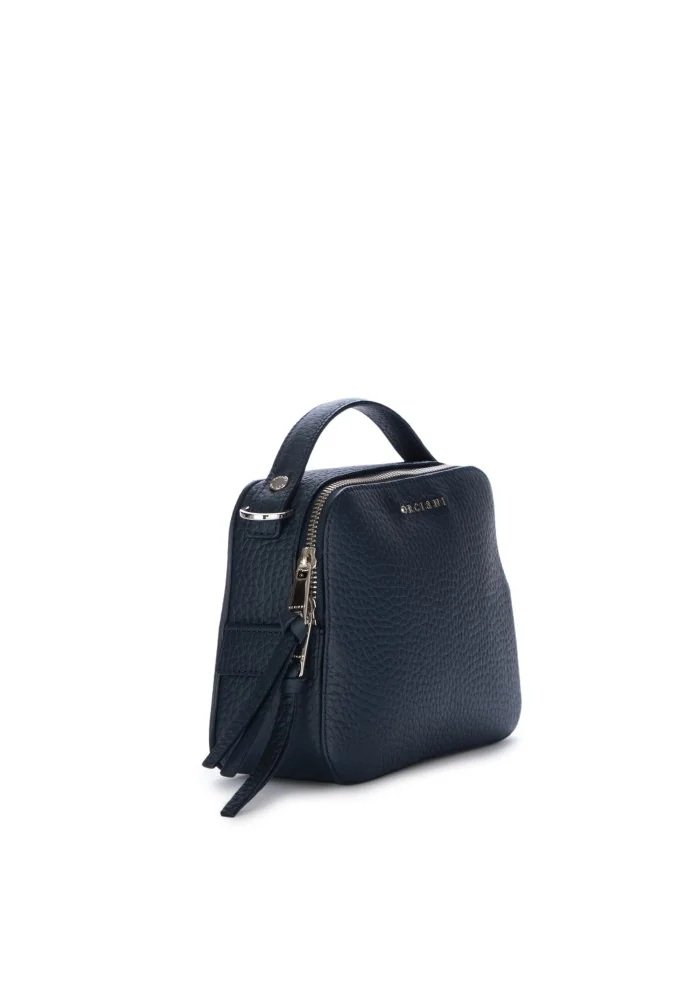 borsa a mano donna orciani cheri soft blu navy