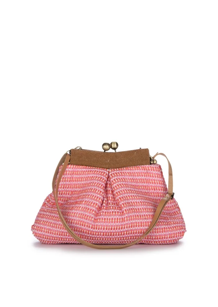 shiulder bag le daf scatto polignano pink multicolor