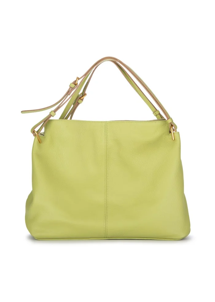 womens shoulder bag gianni chiarini leila acid green