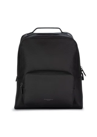 rucksack gianni chiarini genarbte leder schwarz