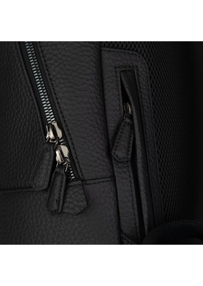 backpack gianni chiarini grained leather black