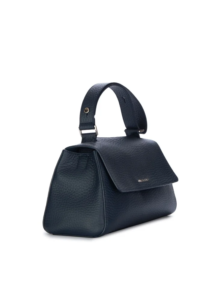 borsa a spalla donna orciani sveva loungette soft blu navy