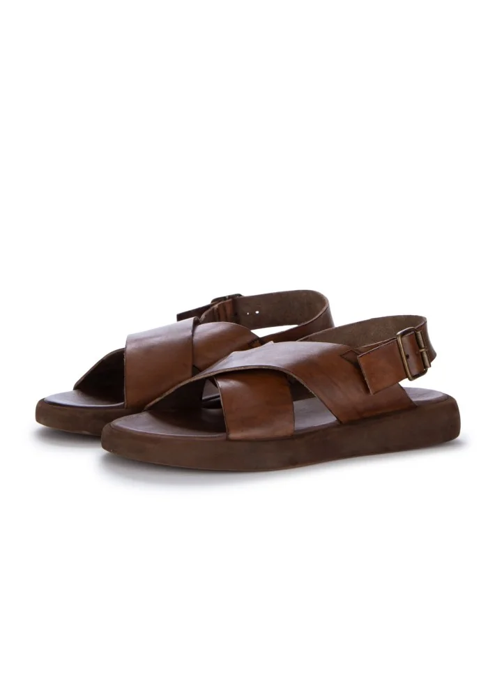 herren sandalen brador oscar mat t capo mahagonibraun