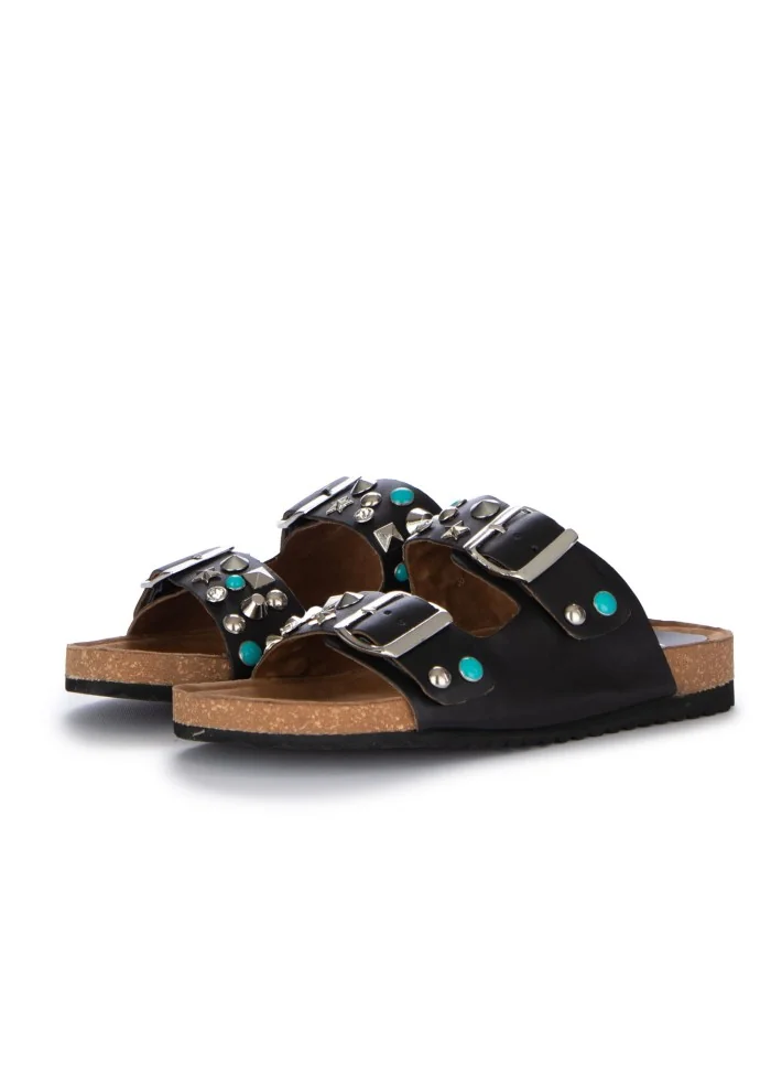 womens sandals ekp birky black