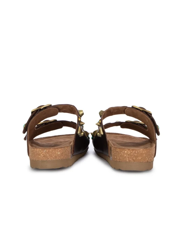 damen sandalen ekp birky braun