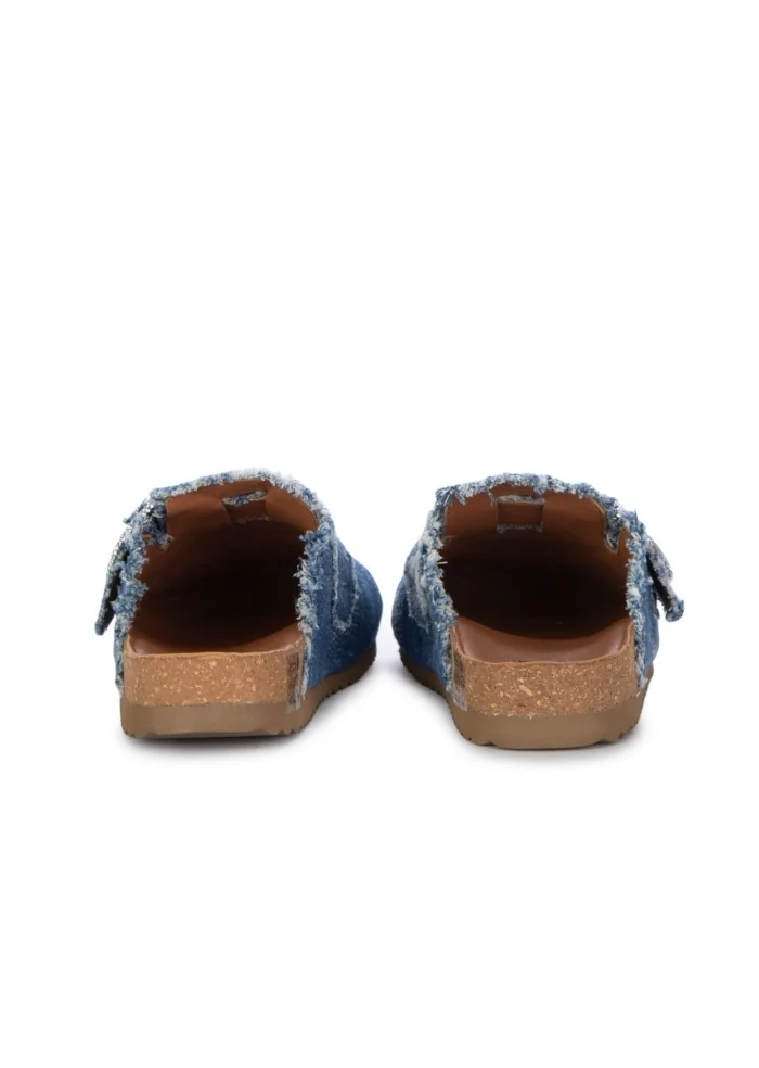 womens clogs ekp birky jeans blue