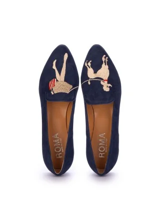 ROMA | BALLET FLATS TIFFANY SUEDE BLUE