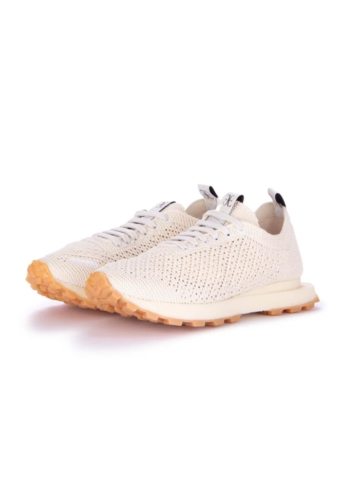 FABI | SNEAKERS CROCHET CRUDO BIANCO