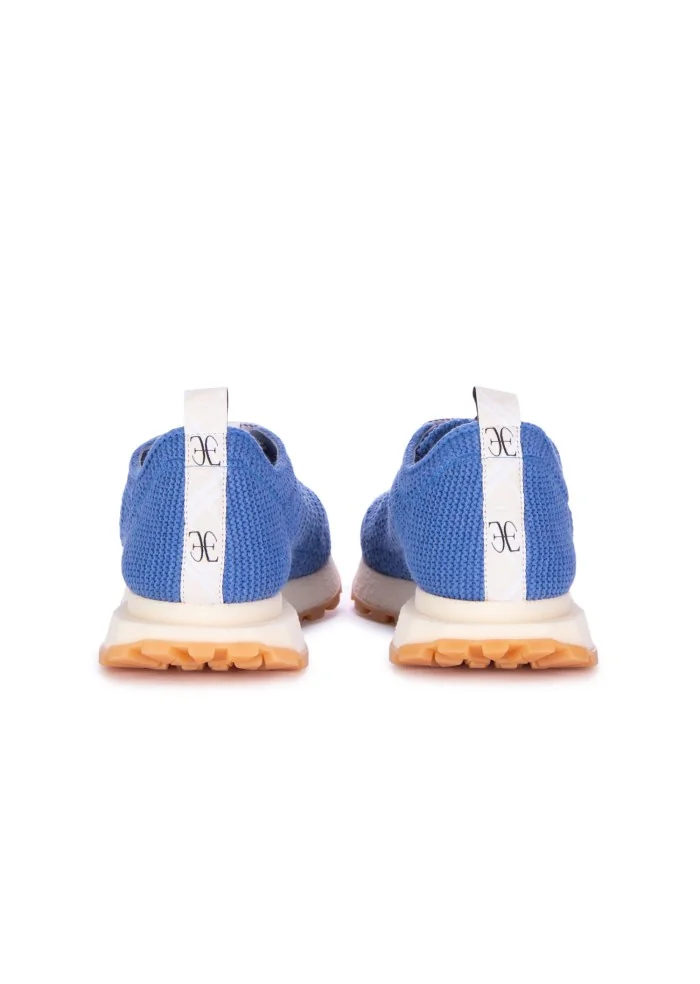 womens sneakers fabi crochet devin blue