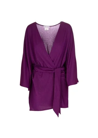 womens kimono otro amor waist belt purple