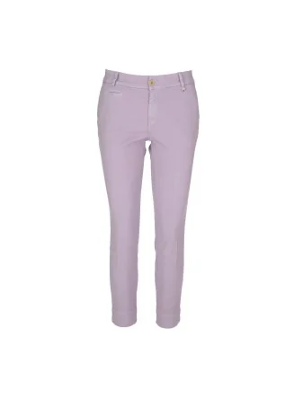 womens trousers masons jaqueline curvie lilac