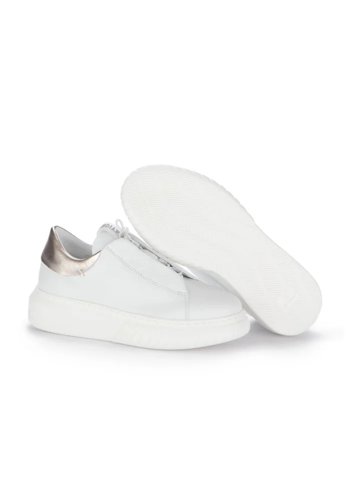 sneakers slip on donna andia fora libi cut dreamer bianco