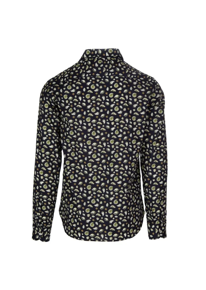 mens shirt liberty rose shells blue