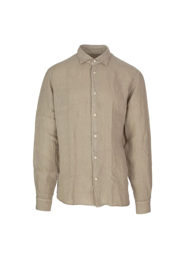 mens shirt mastricamiciai luca sand