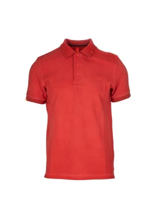 herren polo sun68 special dyes rot