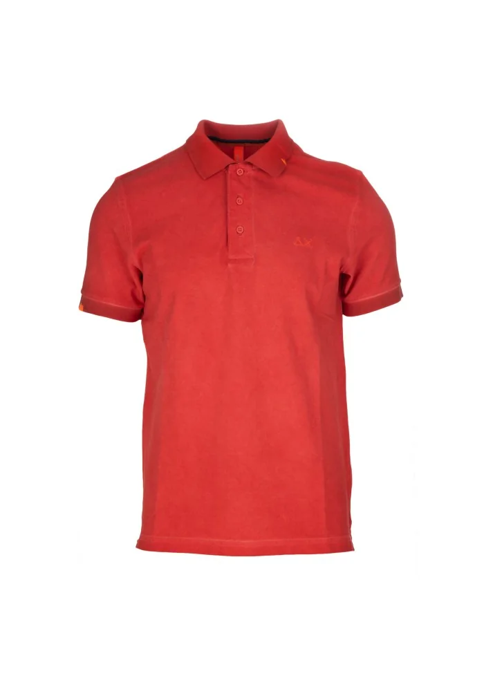 SUN68 | POLO SPECIAL DYES ROSSO