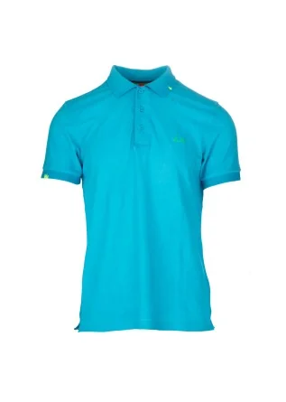 mens polo sun68 special dyes turquoise