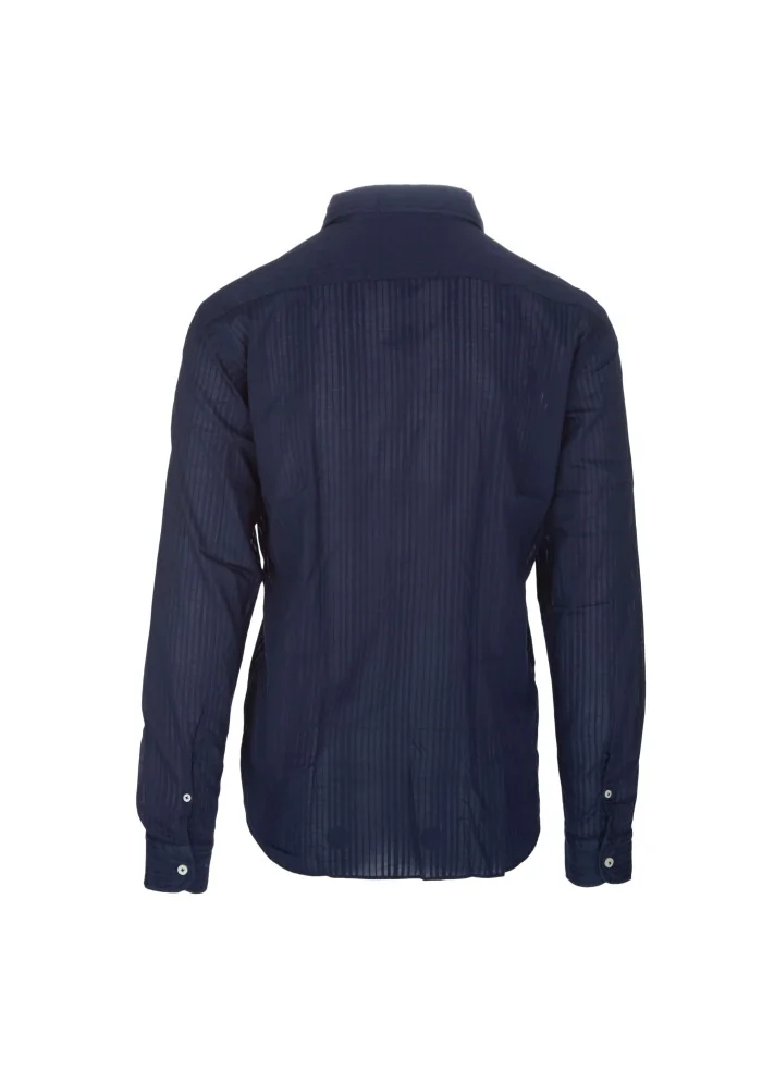 mens shirt mastricamiciai luca cotton blue