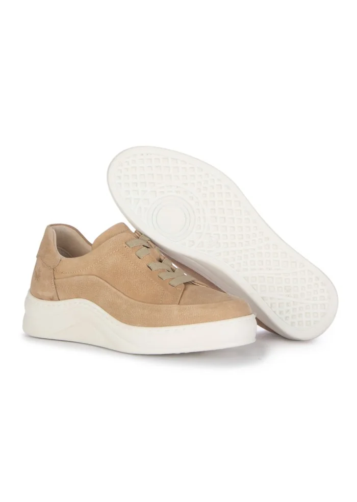 damen sneaker massimo granieri fiorella beige