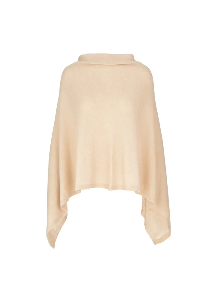 womens poncho cashmere island sorrento sand