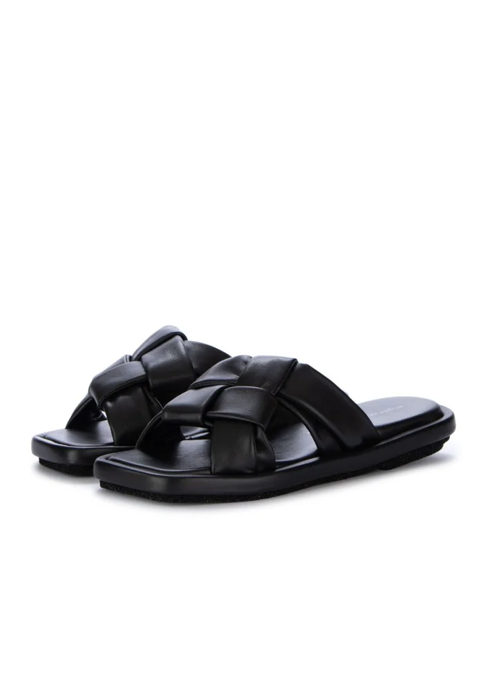 damen sandalen partizia bonfanti inka creamer schwarz