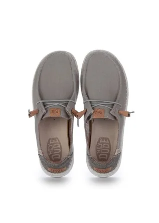 HEY DUDE | FLAT SHOES WENDY WASHED GREY