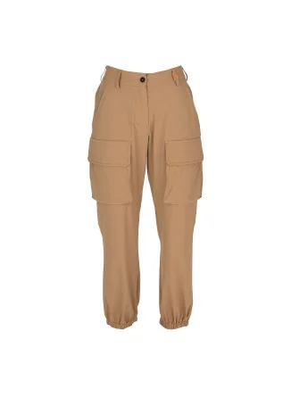 womens trousers save the duck rety18 gosy brown