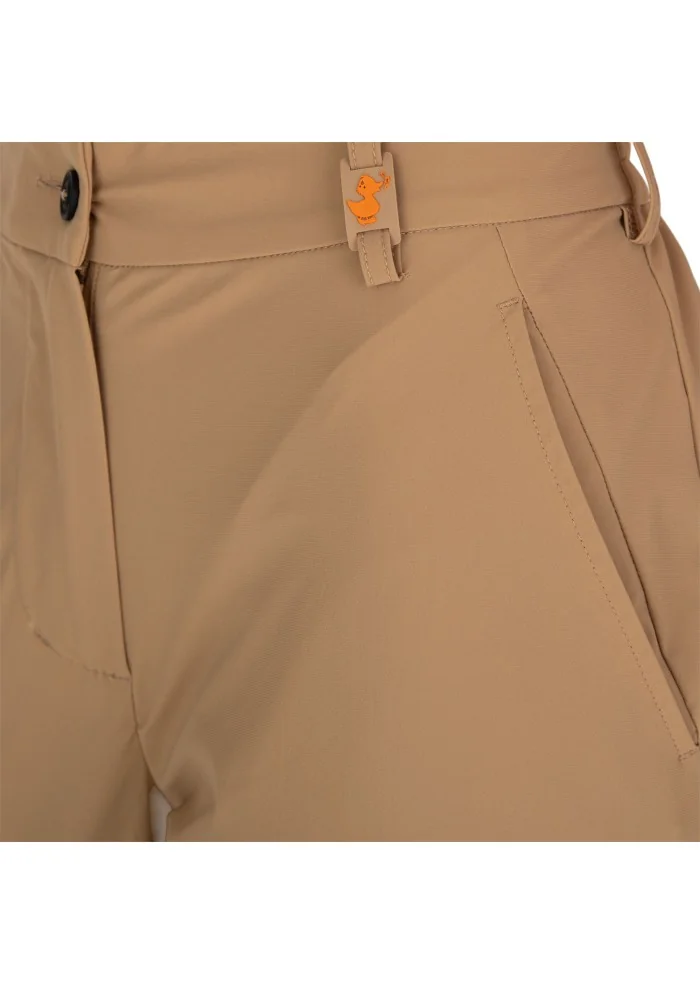 damen hose save the duck rety18 gosy braun