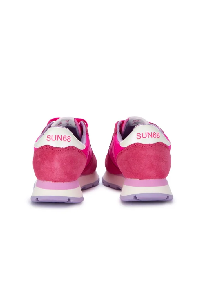 sneakers donna sun68 ally solid nylon fucsia