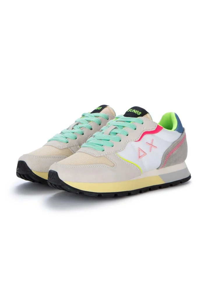 SUN68 |SNEAKERS ALLY COLOR EXPLOSION BIANCO GRIGIO