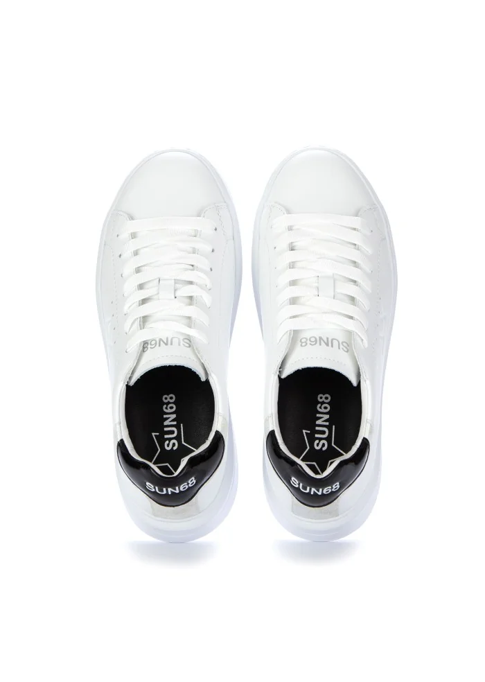 damen sneaker sun68 grace leather weiss