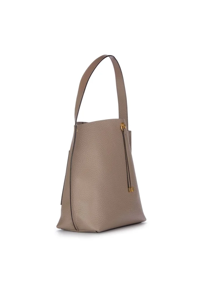 damen schultertasche gianni chiarini eagle taupe