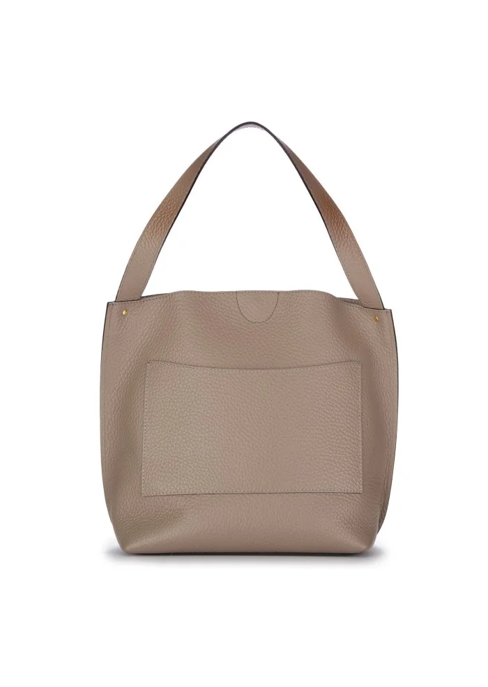 damen schultertasche gianni chiarini eagle taupe