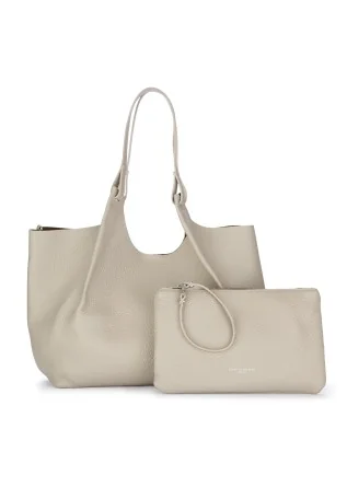 borsa a spalla donna gianni chiarini dua beige chiaro