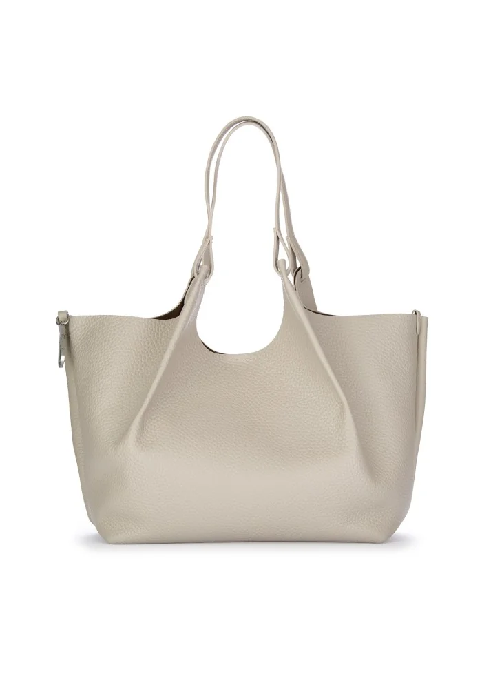 borsa a spalla donna gianni chiarini dua beige chiaro