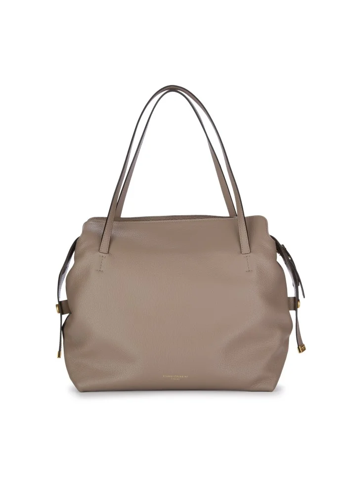 damen schultertasche gianni chiarini oriana taupe