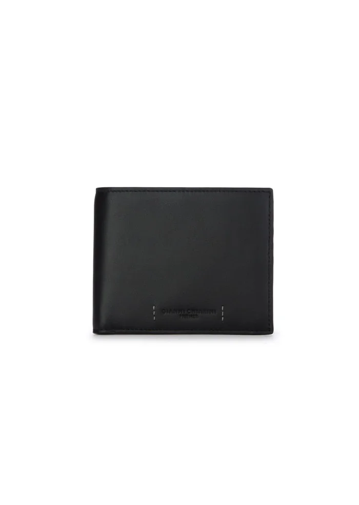 mens wallet gianni chiarin nappa black