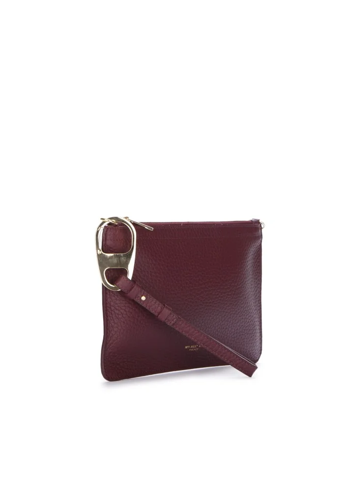 damen schultertasche my best bag jordan small bordeaux