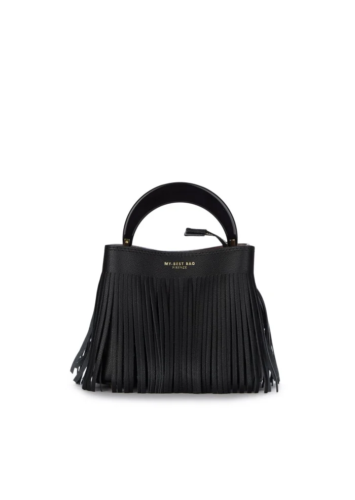 damen handtasche my best bag new ingrid small schwarz