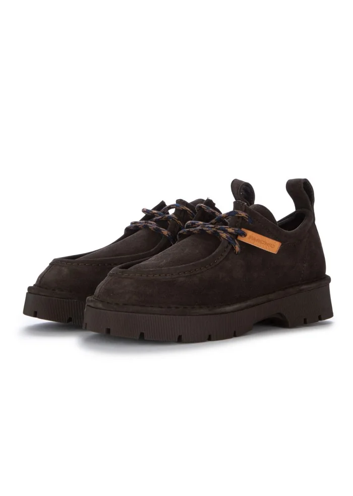 mens creeper shoes panchic dark brown