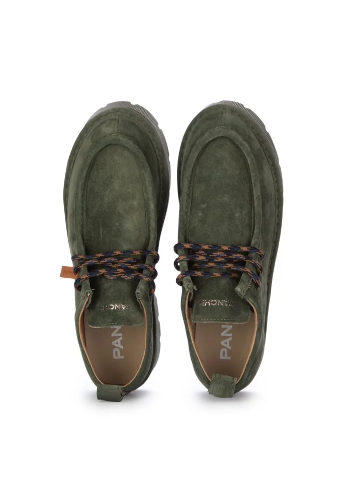 mens creeper shoes panchic green